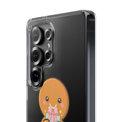 Gingerbread Man Phone Case, Cute Holiday Gift Design