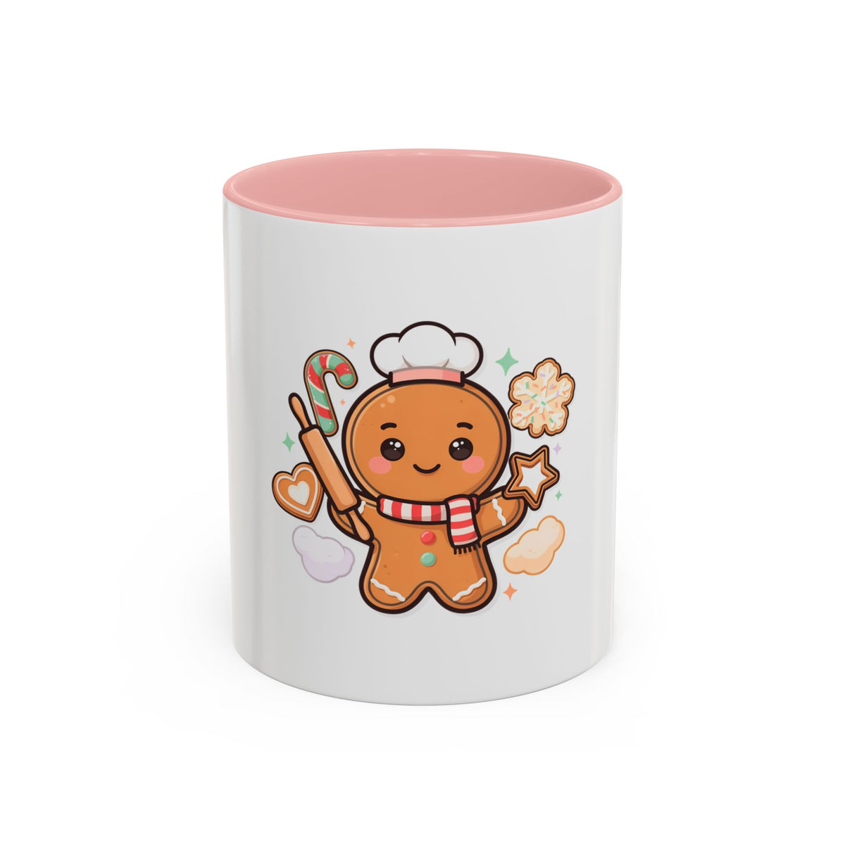 Gingerbread Christmas Mug – Kawaii Cookie Baker