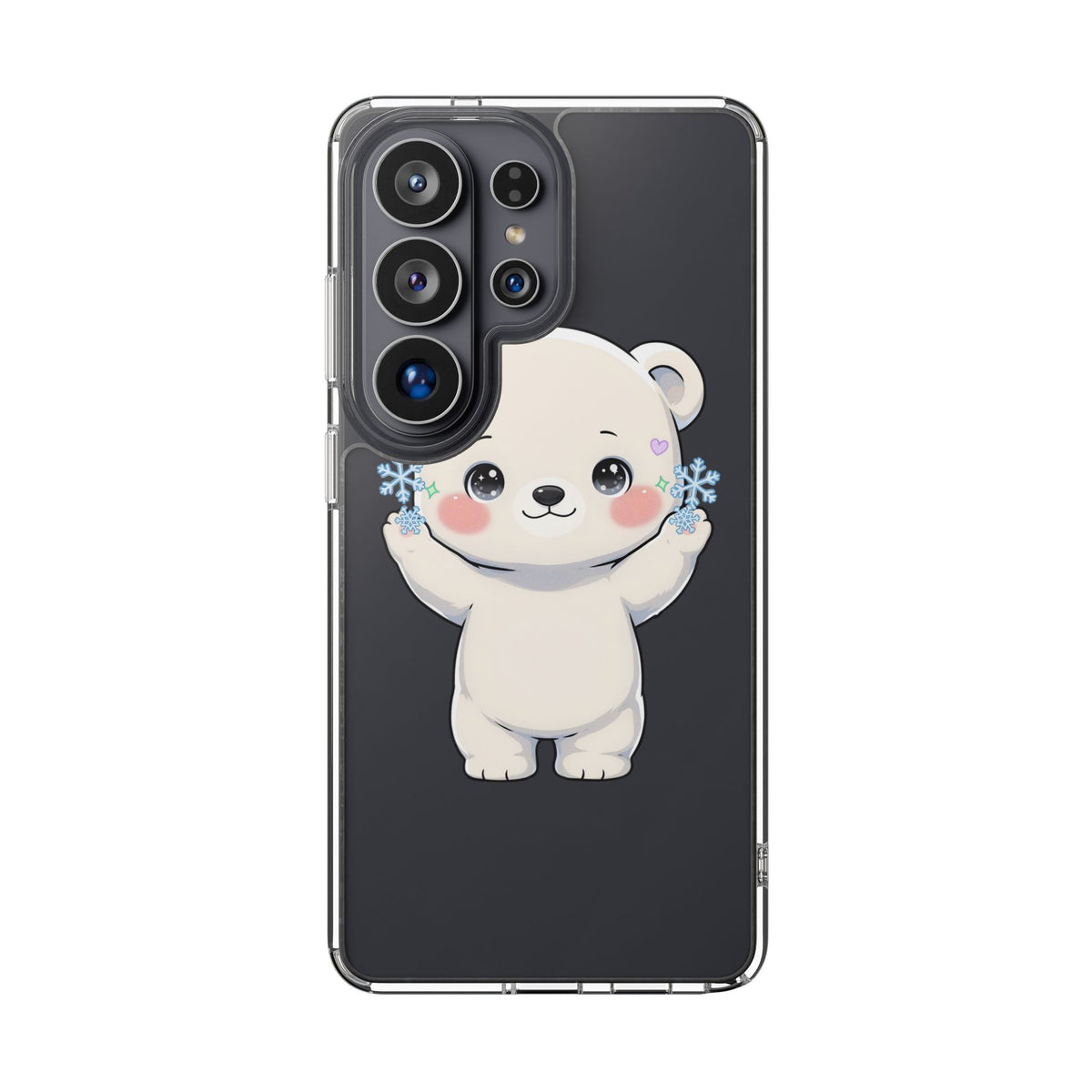 Kawaii Polar Bear Phone Case for a Cozy Winter Gift