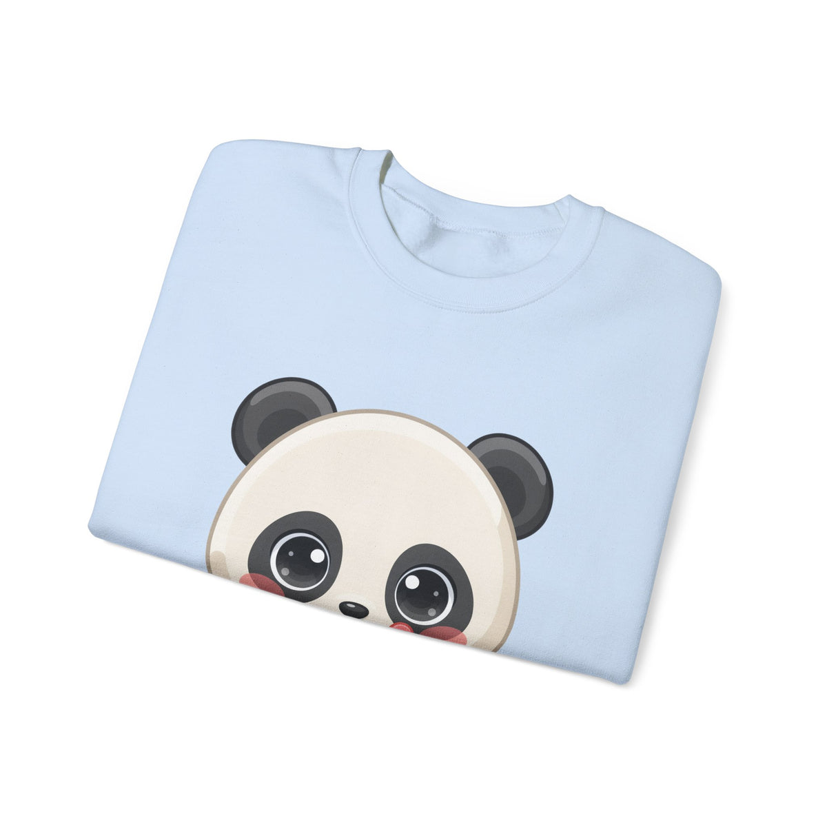 Kawaii Panda Donut Sweatshirt, Cute Chibi Crewneck
