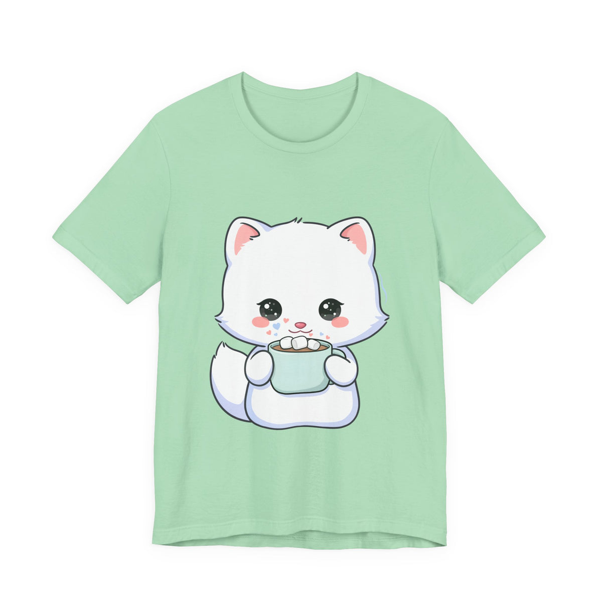 Kawaii Arctic Fox T-Shirt for Cozy Winter Gift Giving