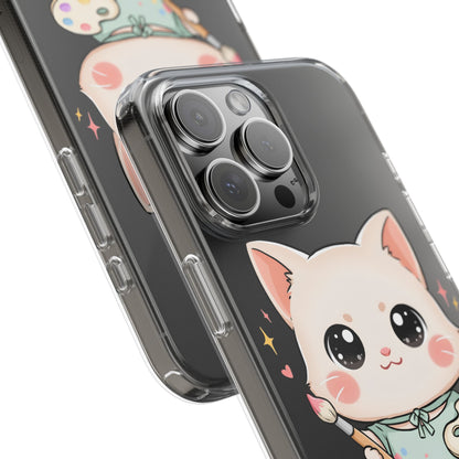 Kawaii Cat Phone Case for Creative Cat Lovers