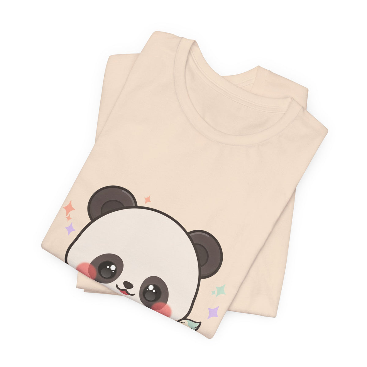 Kawaii Panda Artist T-Shirt for Creative Panda Fans