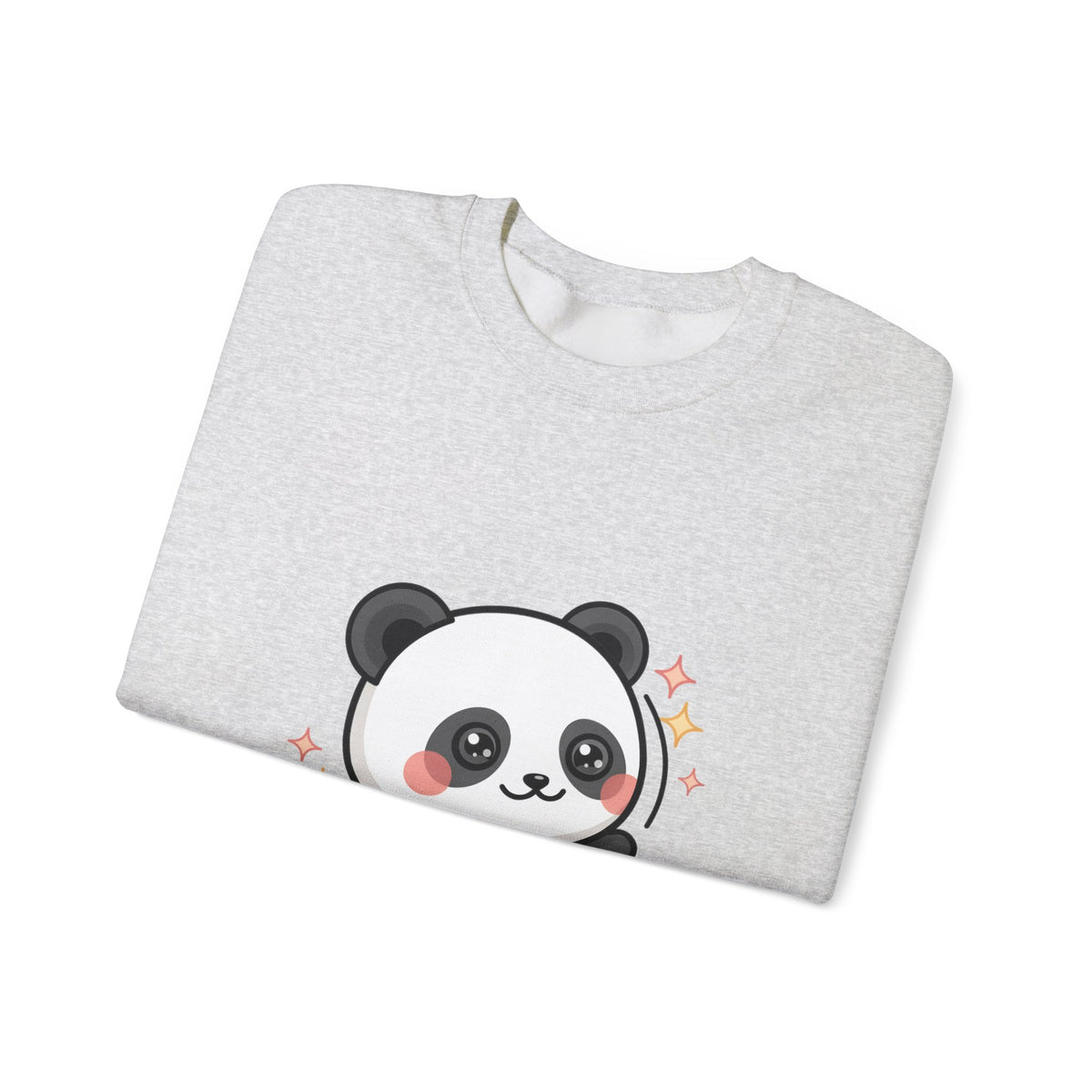Kawaii Panda Skateboard Sweatshirt, Cute Chibi Panda