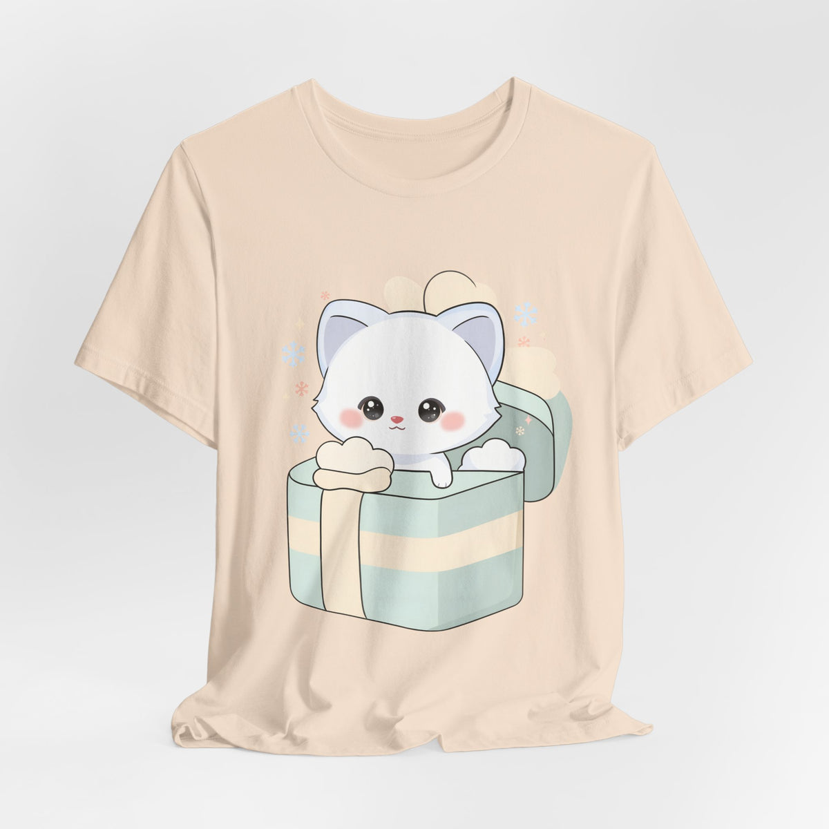 Arctic Fox Gift Tee, Cute Kawaii Birthday Present