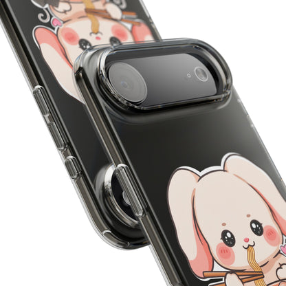 Kawaii Ramen Bunny Clear Impact-Resistant Case