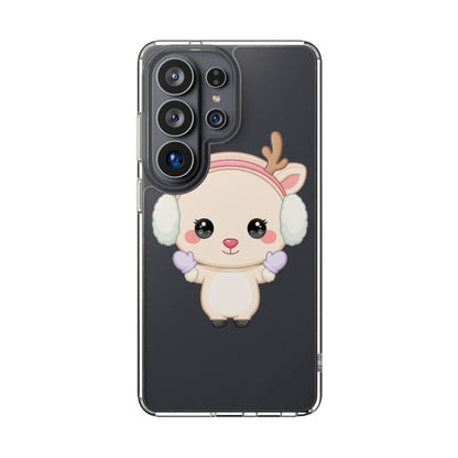 Kawaii Reindeer Phone Case for Cozy Cute Style