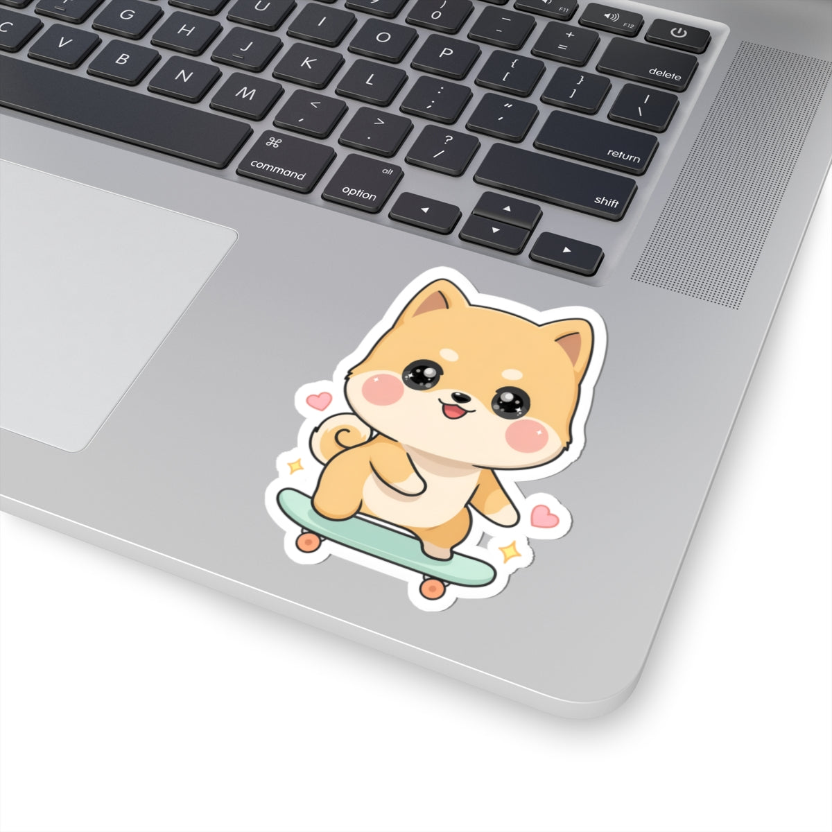 Kawaii Shiba Inu Skateboard Sticker for Dog Lovers