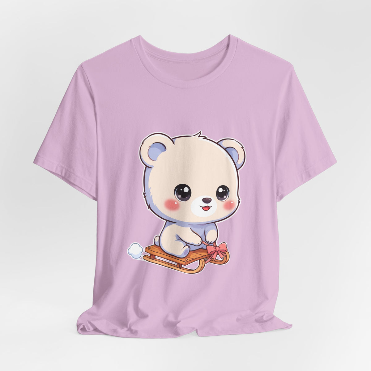 Kawaii Polar Bear T-Shirt for Cozy Winter Days