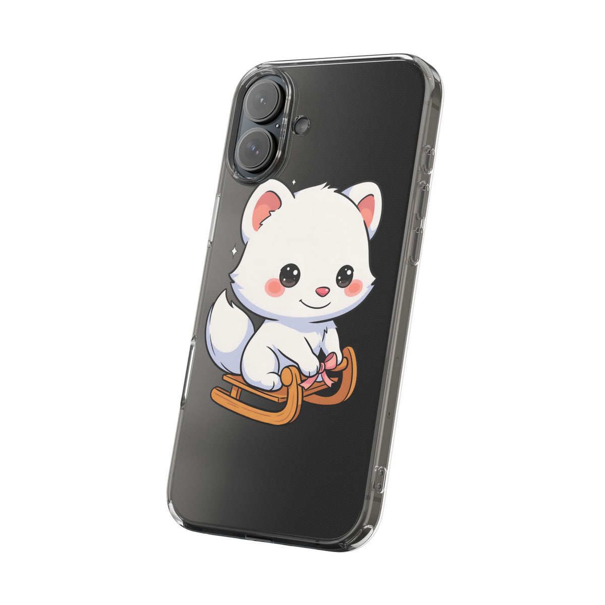 Kawaii Arctic Fox Phone Case for Cute Animal Lovers