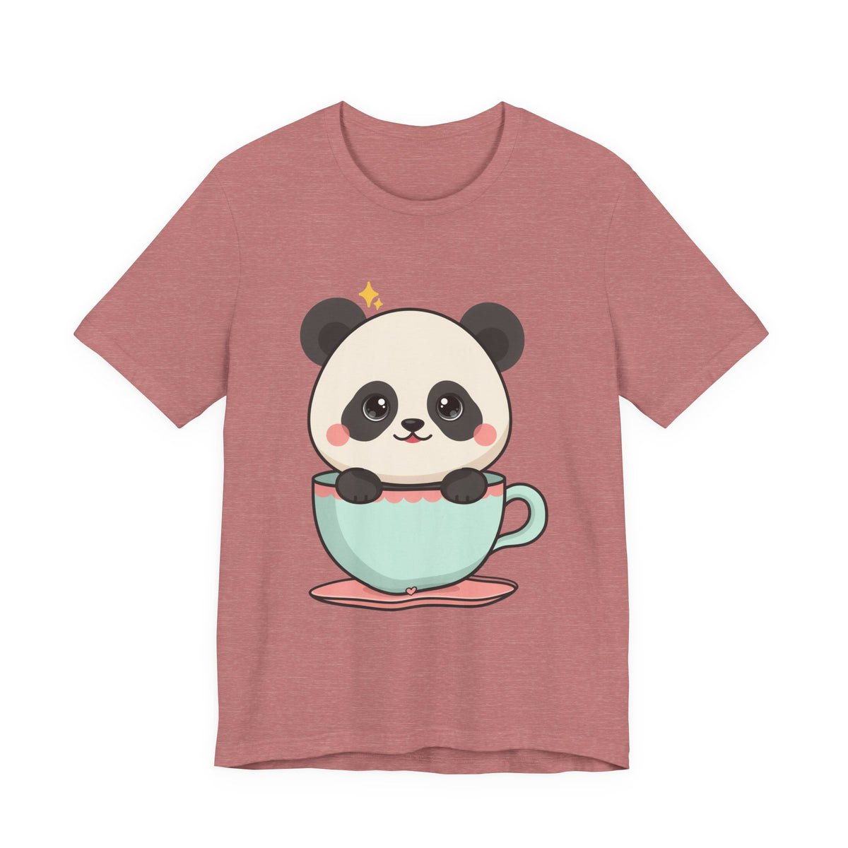 Kawaii Panda T-Shirt, Cute Teacup Panda Tee