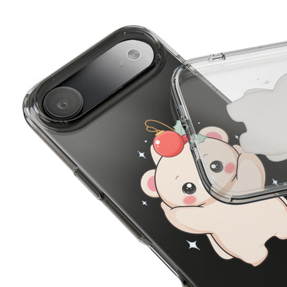 Kawaii Christmas Bear Phone Case for Cozy Holiday Days