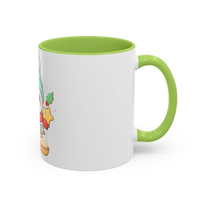 Christmas Snowman Baking Accent Coffee Mug