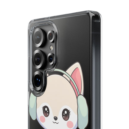 Kawaii Arctic Fox Phone Case – Cozy Winter Cutie
