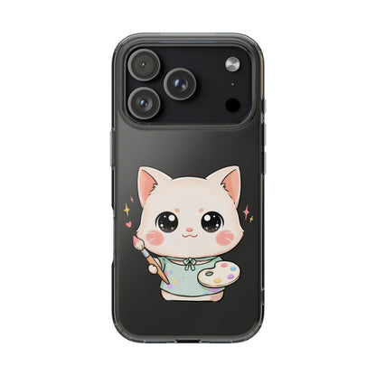 Kawaii Cat Phone Case for Creative Cat Lovers