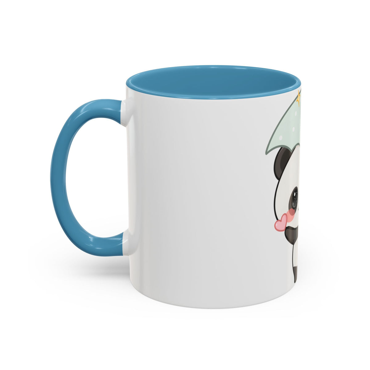 Cute Panda Accent Coffee Mug for Rainy Day Sips