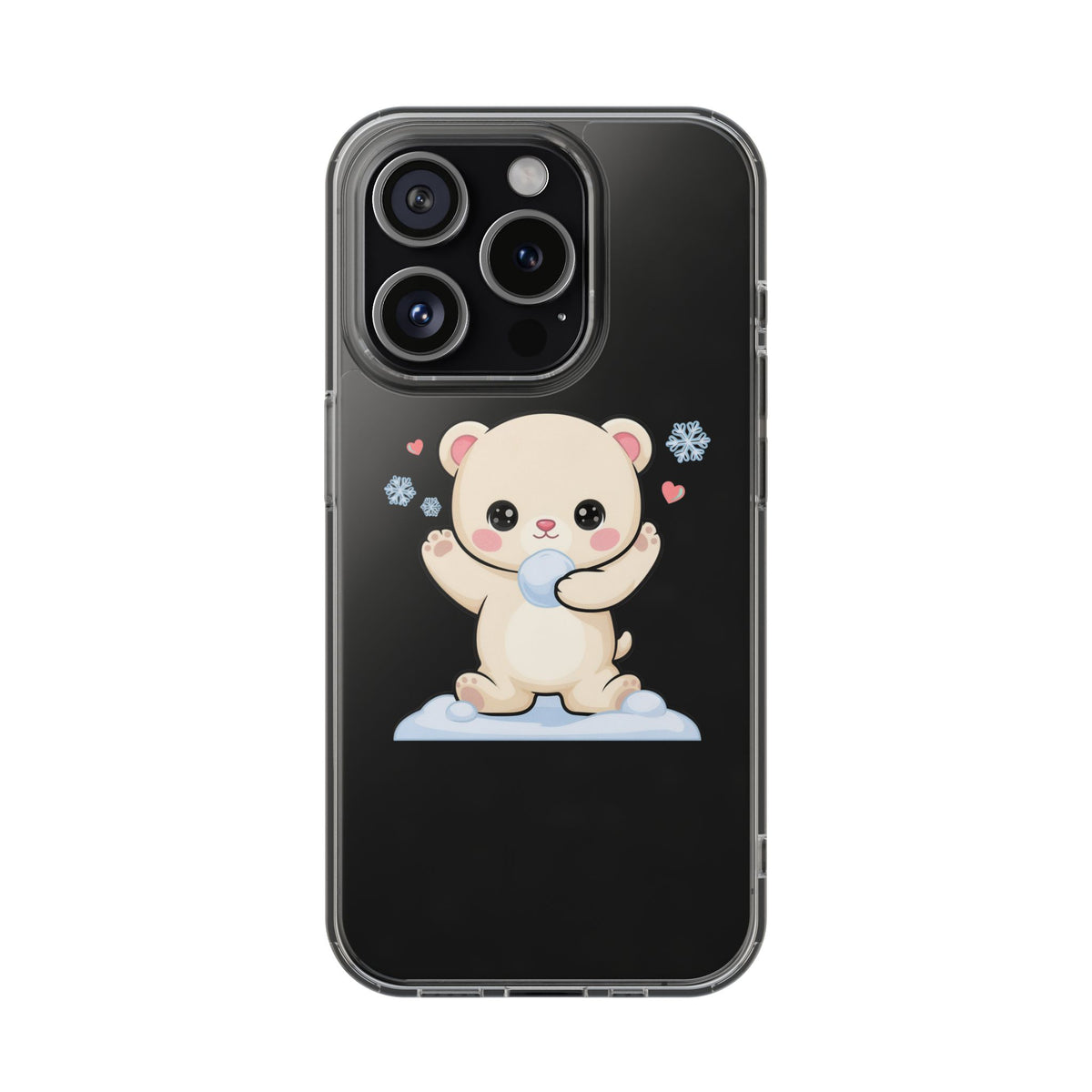Kawaii Polar Bear Phone Case for Cute Animal Fans