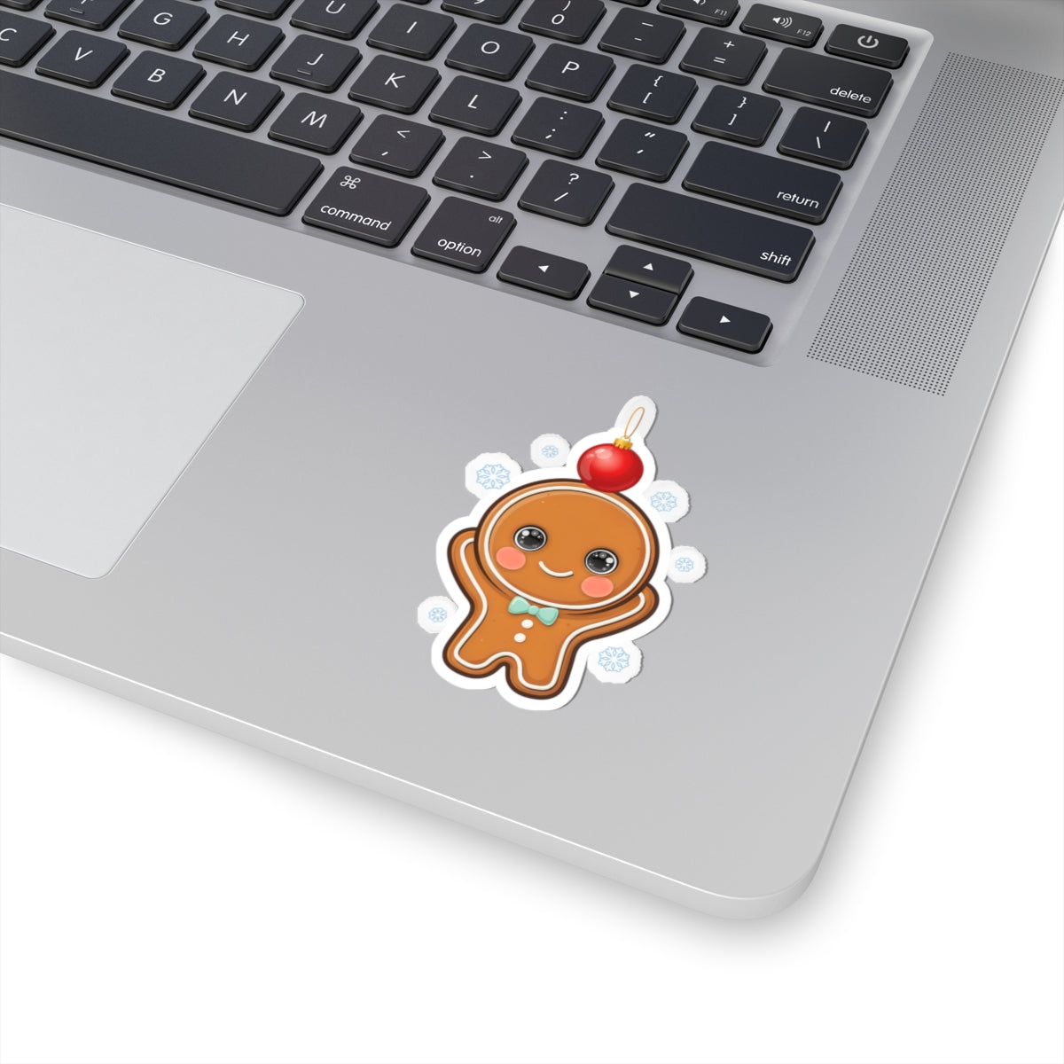 Christmas Gingerbread Sticker for Holiday Decorating