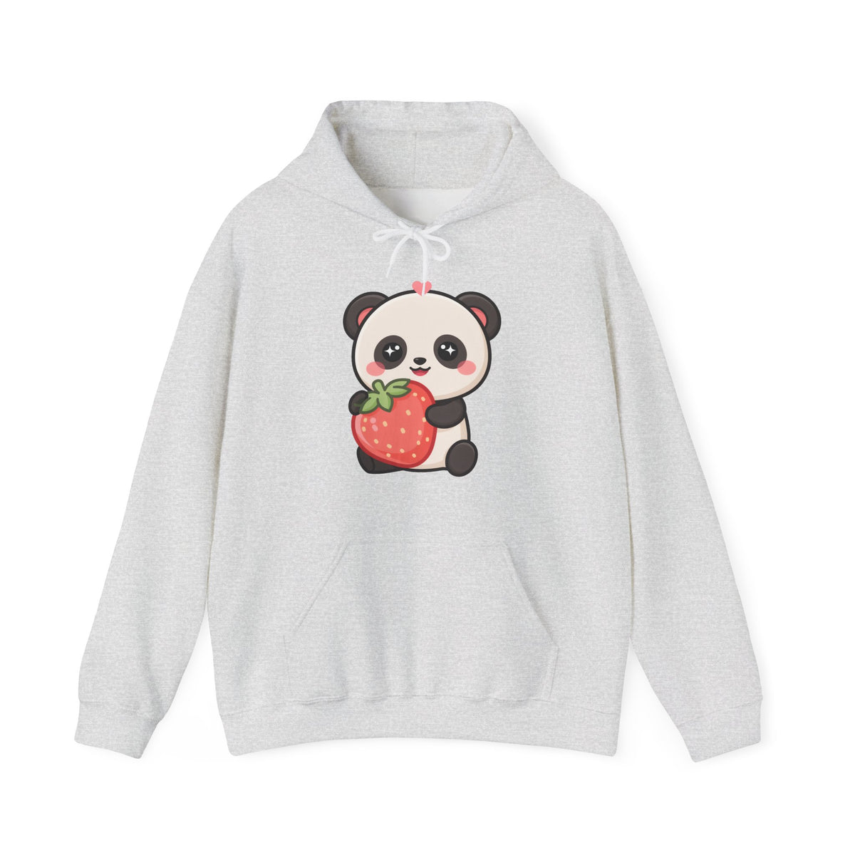 Kawaii Panda Strawberry Hoodie for Cute Style Fans