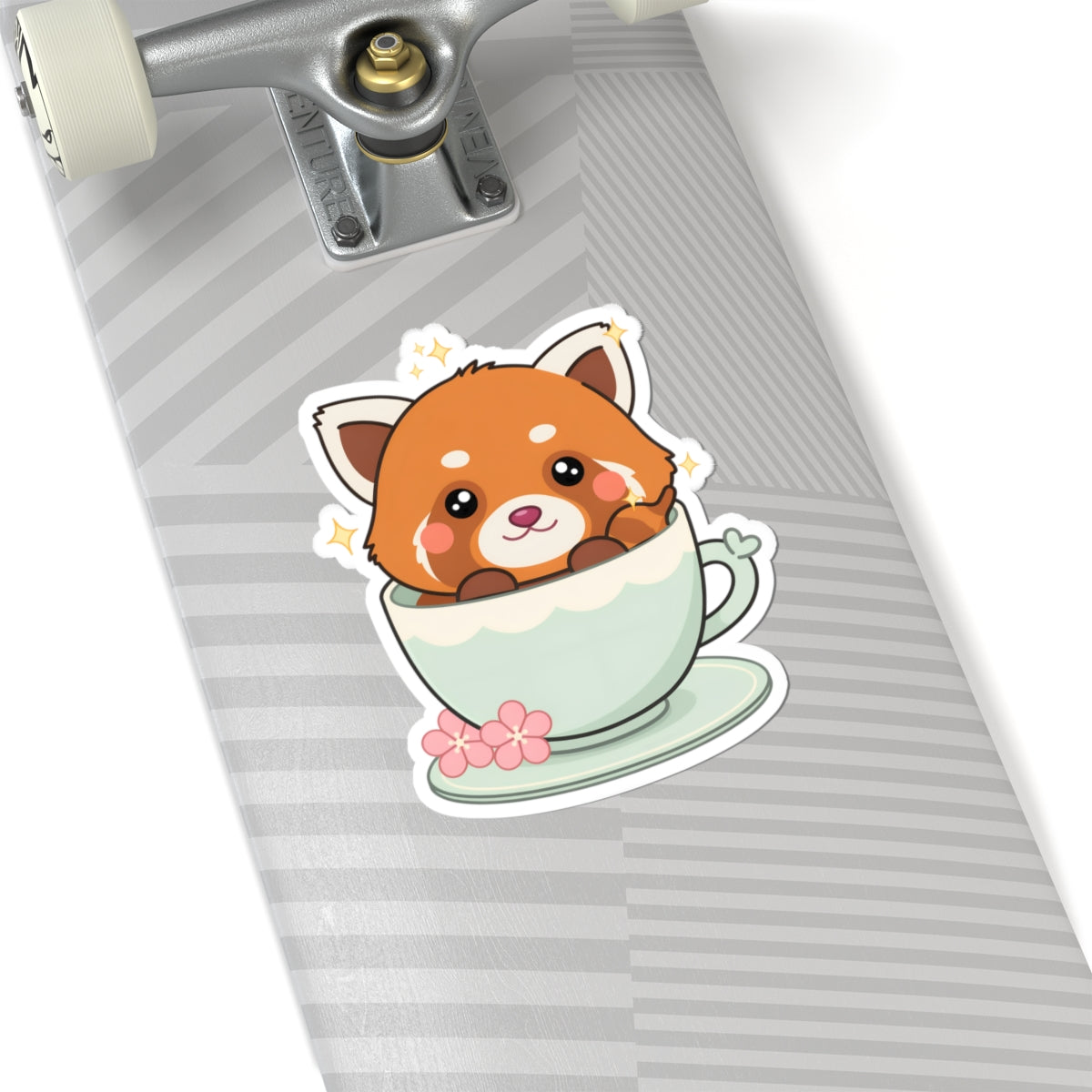 Kawaii Red Panda Sticker for Cute Desk Decor