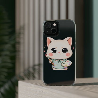 Kawaii Cat Phone Case for Creative Cat Lovers