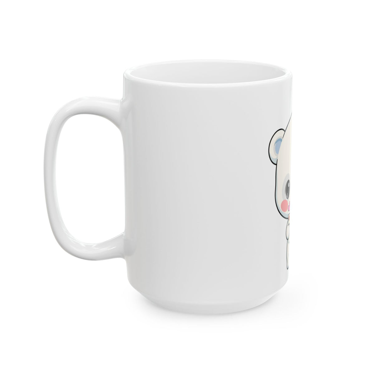 Christmas Polar Bear Mug – Cute Santa Letter Reader