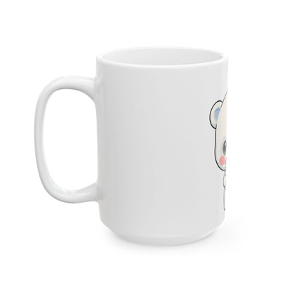 Christmas Polar Bear Mug – Cute Santa Letter Reader