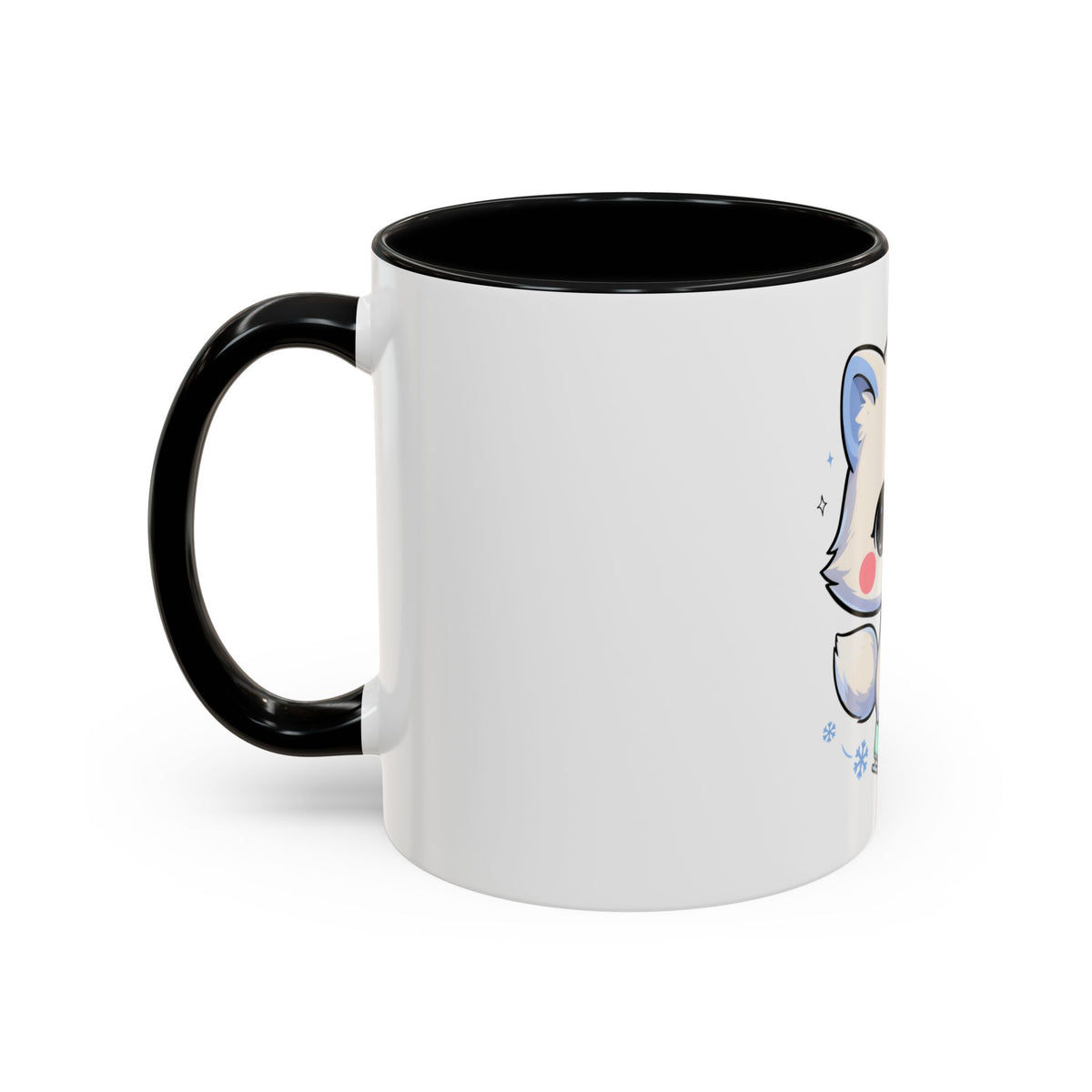 Kawaii Arctic Fox Mug for Cozy Winter Coffee Breaks