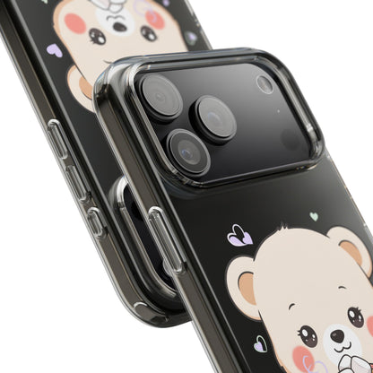 Kawaii Polar Bear Phone Case with Hot Cocoa