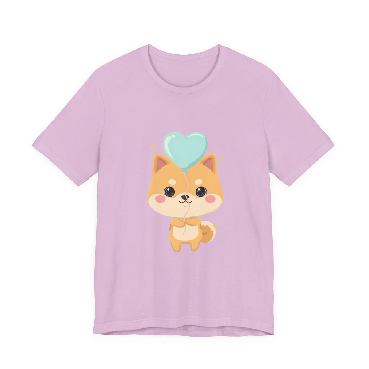 Kawaii Shiba Inu T-Shirt, Cute Balloon Dog Gift