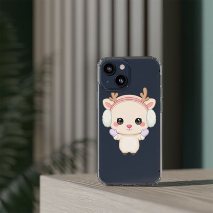 Kawaii Reindeer Phone Case for Cozy Cute Style