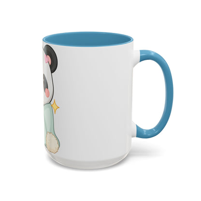 Kawaii Panda Accent Coffee Mug for Cozy Moments