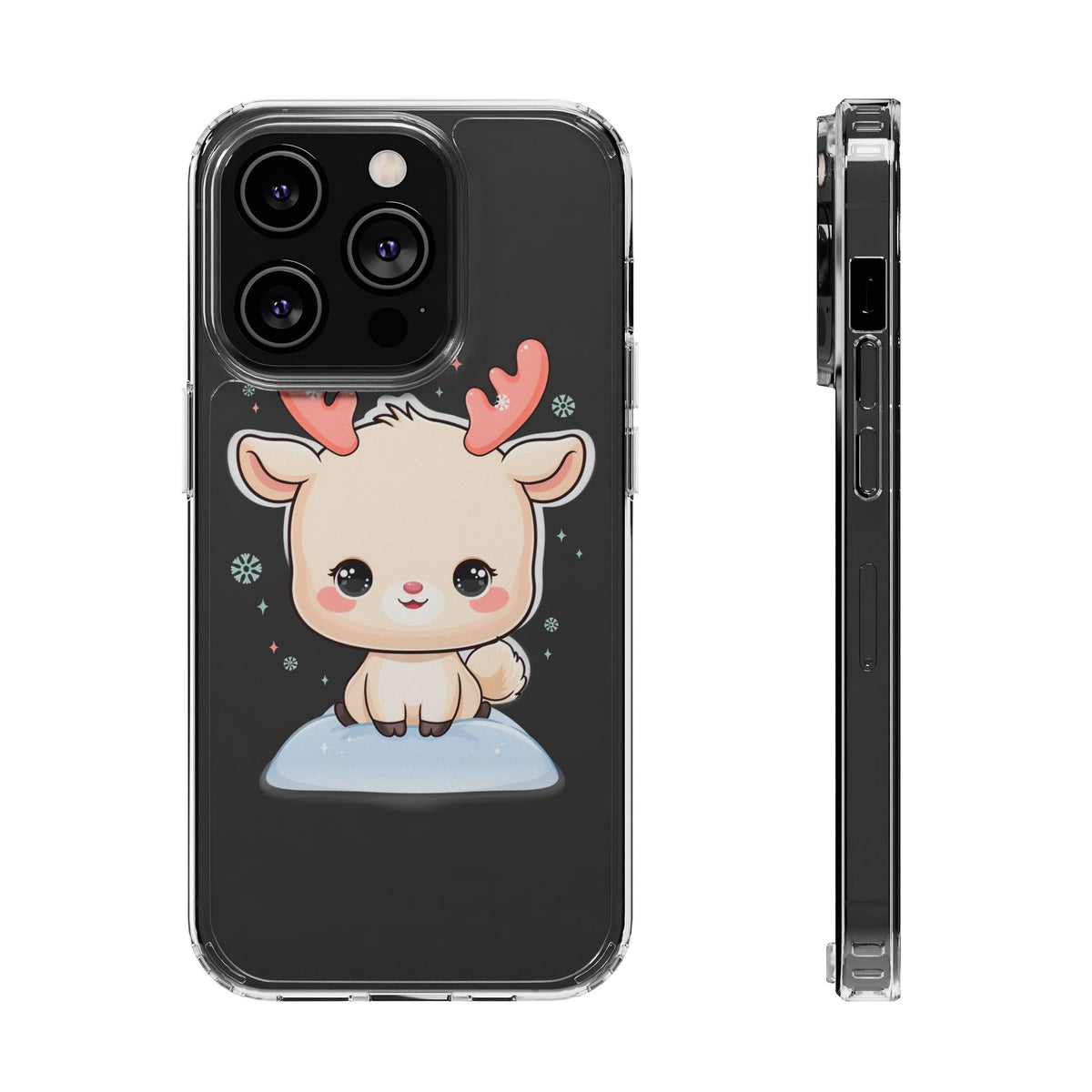 Kawaii Reindeer Phone Case for a Sweet Winter Cheer
