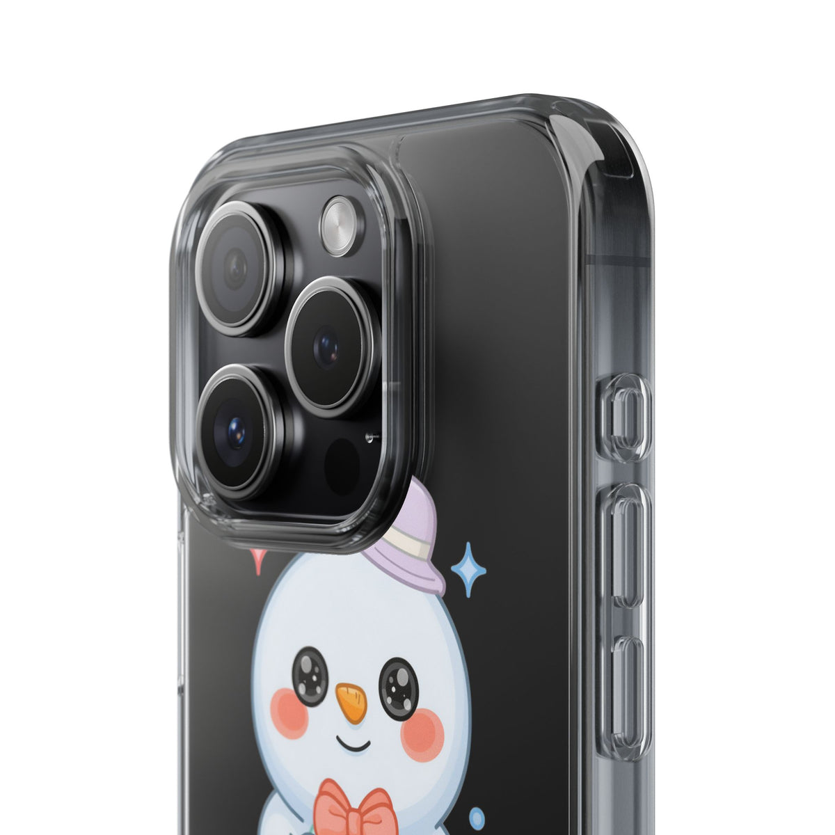 Kawaii Snowman Phone Case for Cheerful Winter Days