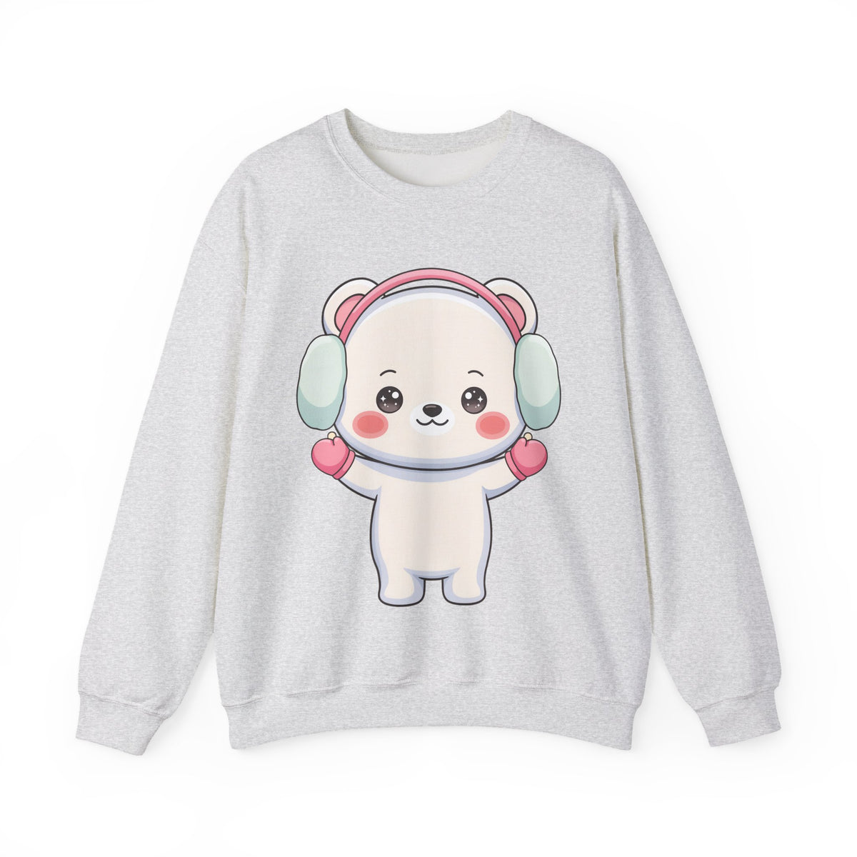 Kawaii Polar Bear Sweatshirt for Cozy Winter Days