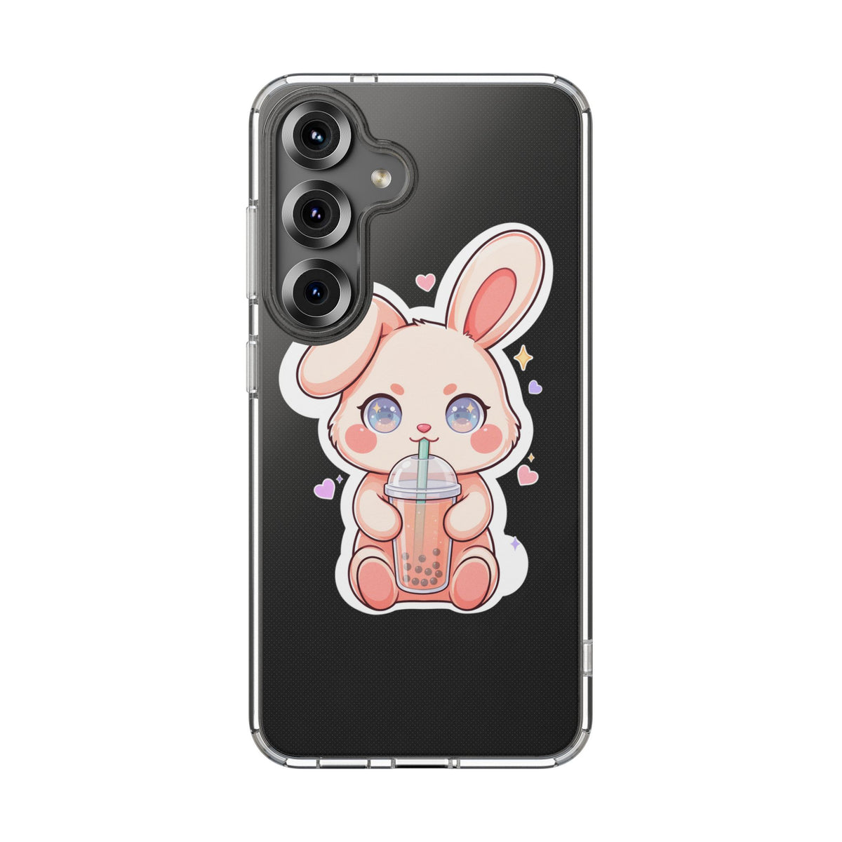 Kawaii Bunny Bubble Tea Phone Case for Boba Lovers