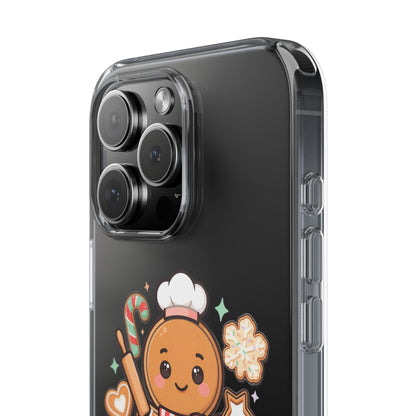Gingerbread Christmas Phone Case for Holiday Baking Fans