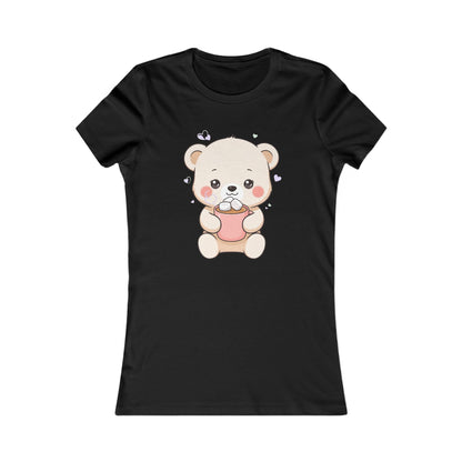 Kawaii Polar Bear Cocoa Tee for Cozy Cute Style