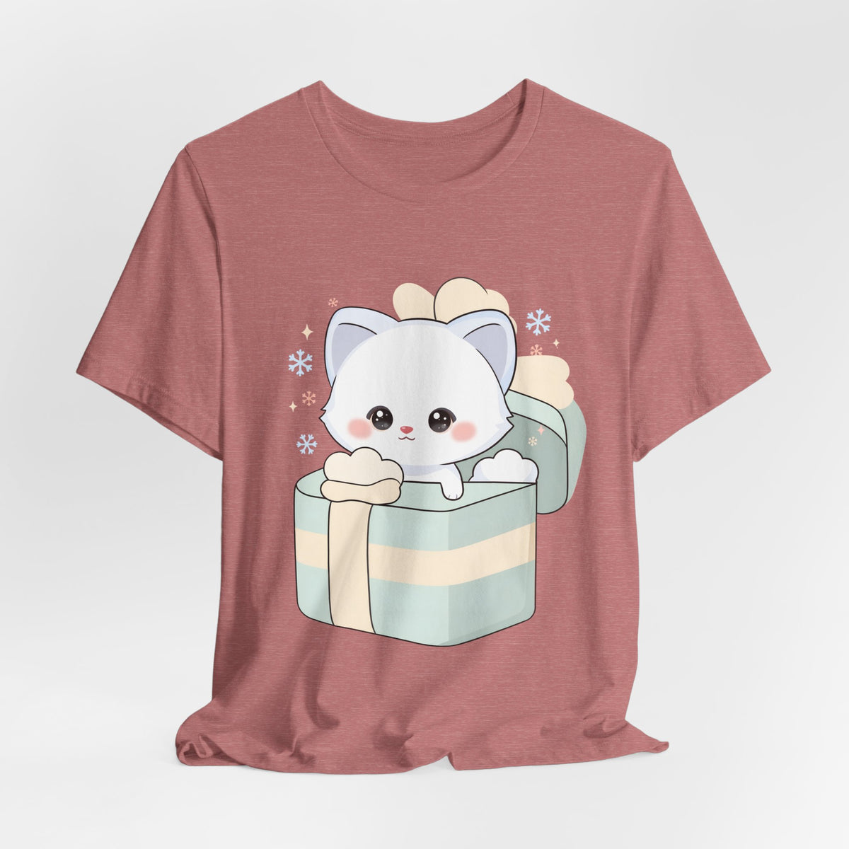 Arctic Fox Gift Tee, Cute Kawaii Birthday Present