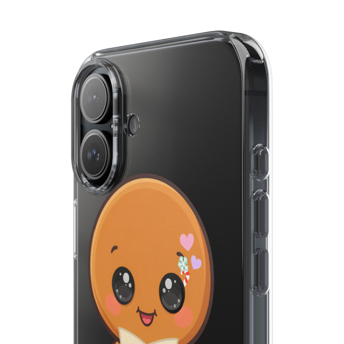 Gingerbread Man Phone Case, Cute Christmas Letter Reader
