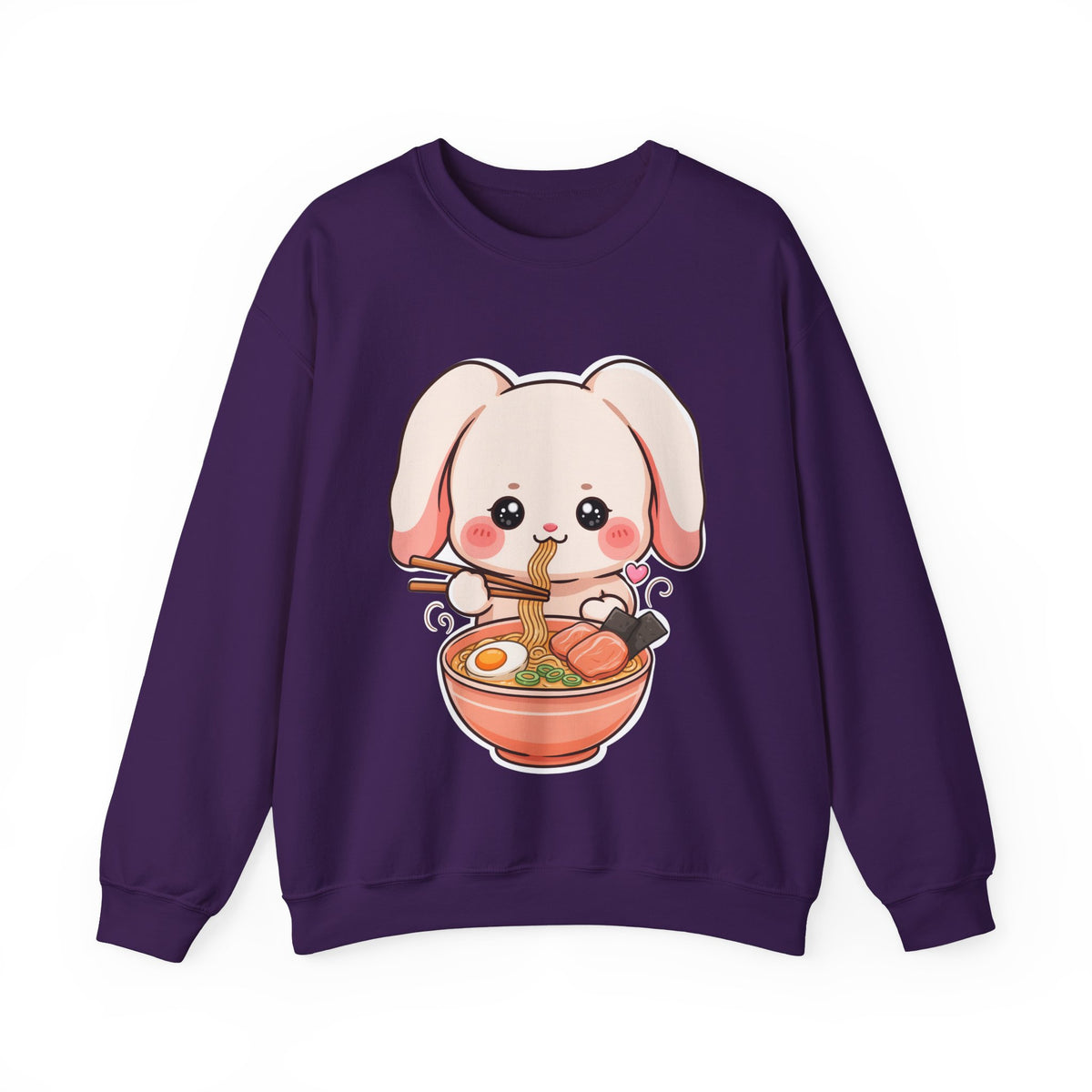 Kawaii Ramen Bunny Sweatshirt for Cute Foodie Fans