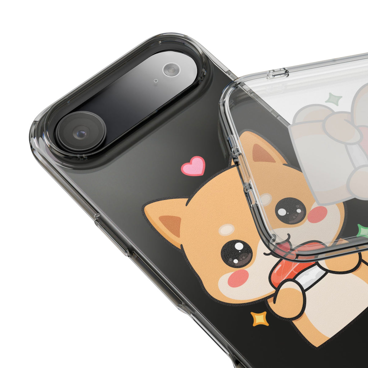 Kawaii Shiba Inu Phone Case for Sushi Lovers