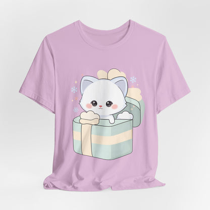 Arctic Fox Gift Tee, Cute Kawaii Birthday Present