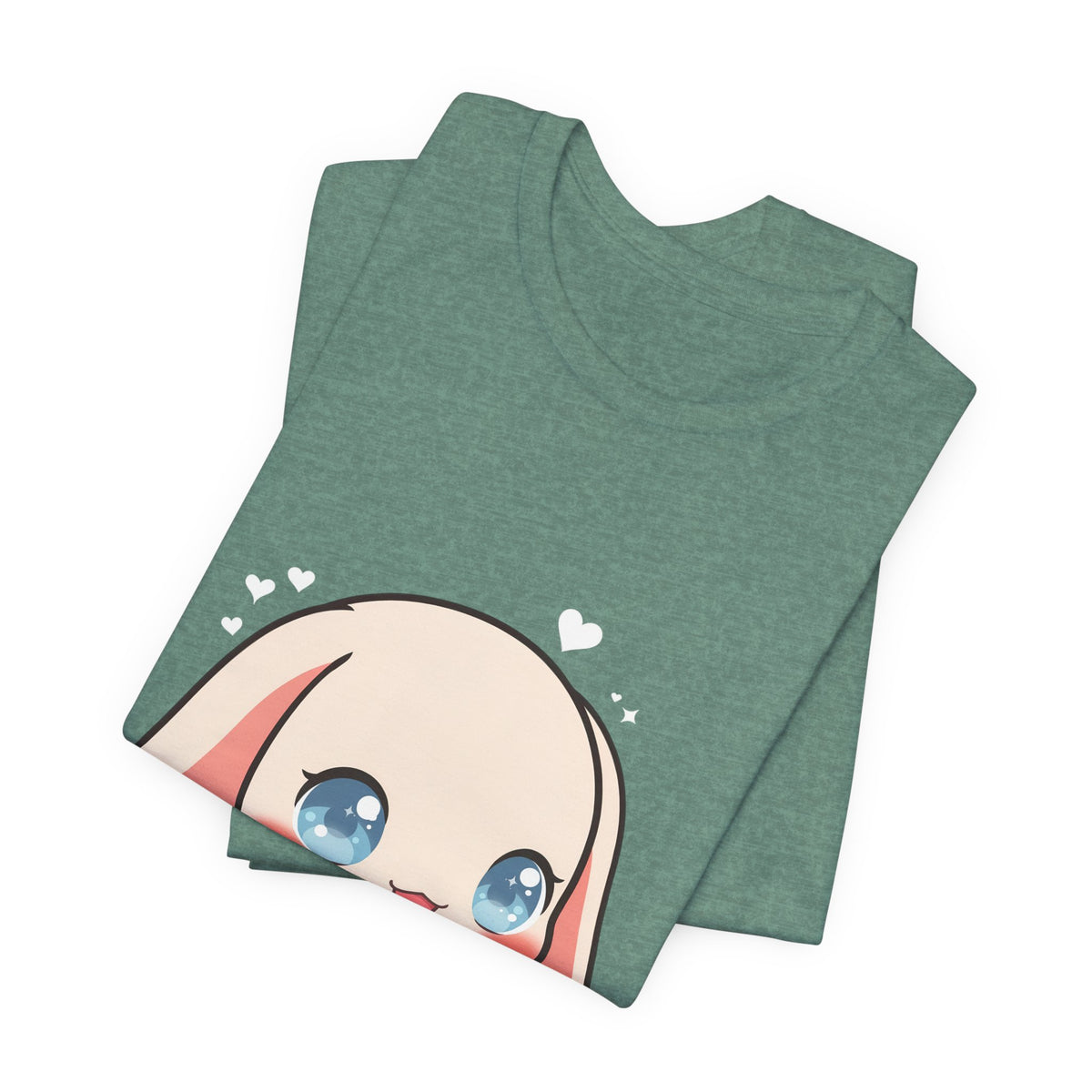 Kawaii Sushi Bunny T-Shirt for Cute Foodie Fans