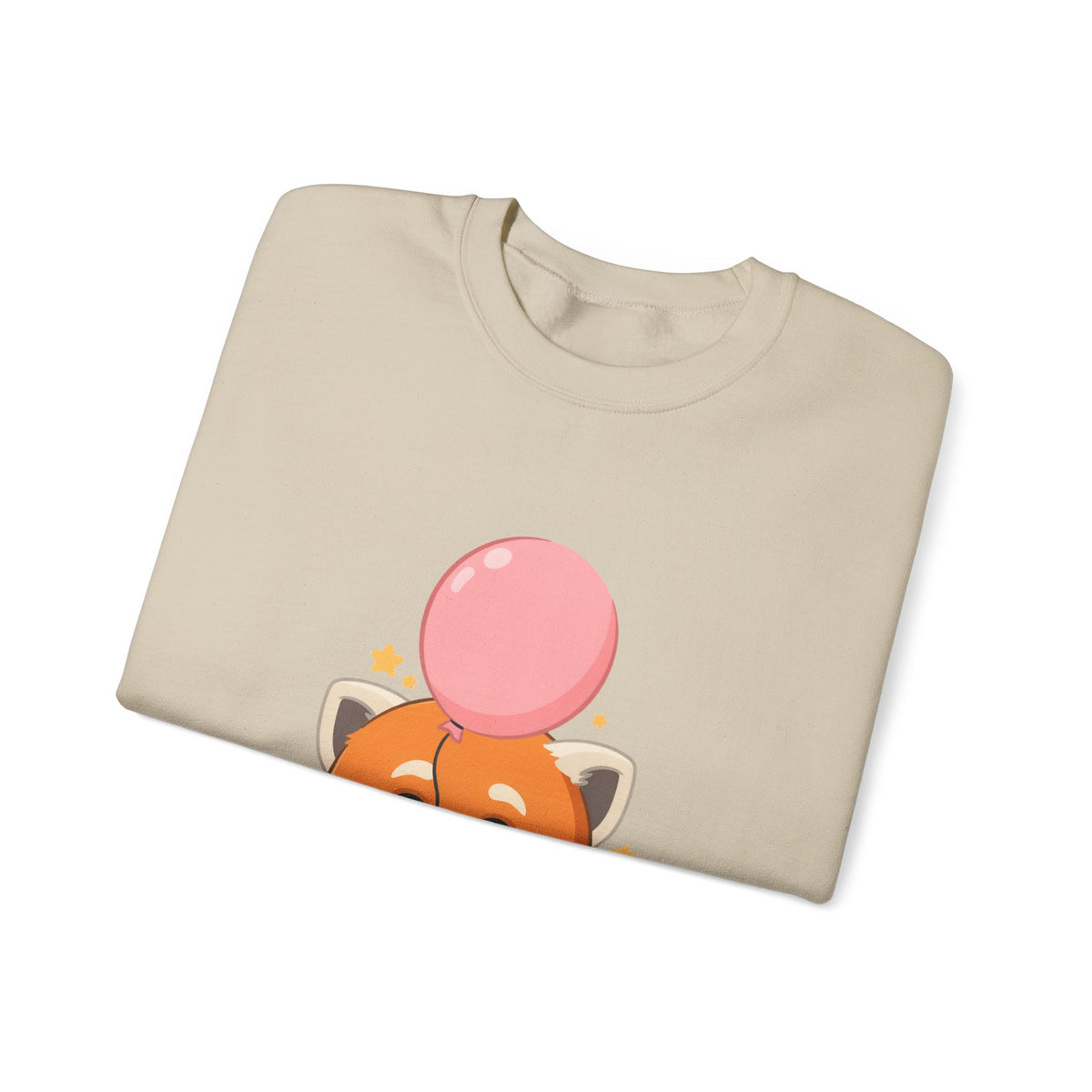 Kawaii Red Panda Sweatshirt, Cute Balloon Animal Gift