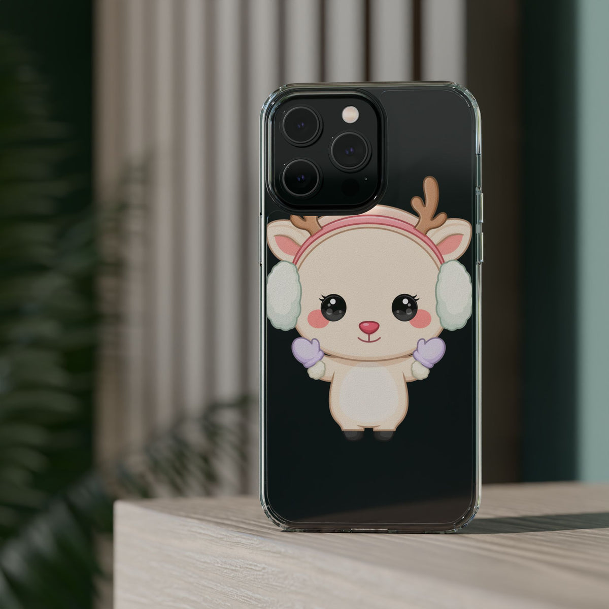Kawaii Reindeer Phone Case for Cozy Cute Style
