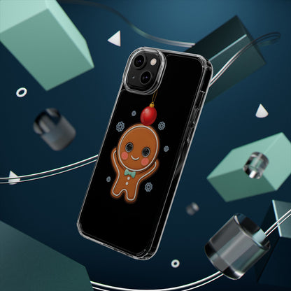 Christmas Gingerbread Phone Case, Cute Kawaii Holiday Gift