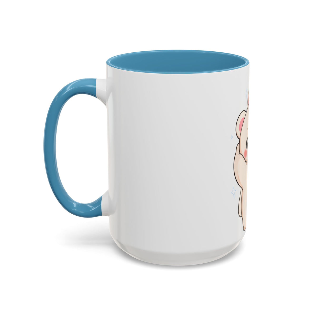 Christmas Polar Bear Mug, Cute Holiday Accent Coffee Mug