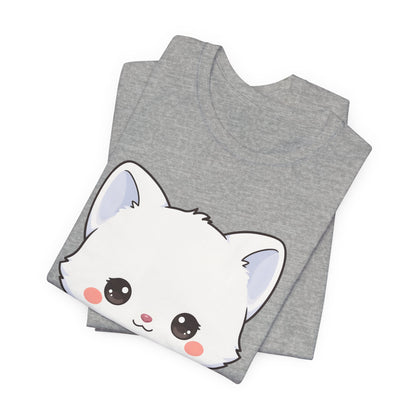 Kawaii Arctic Fox Christmas Baking T-Shirt