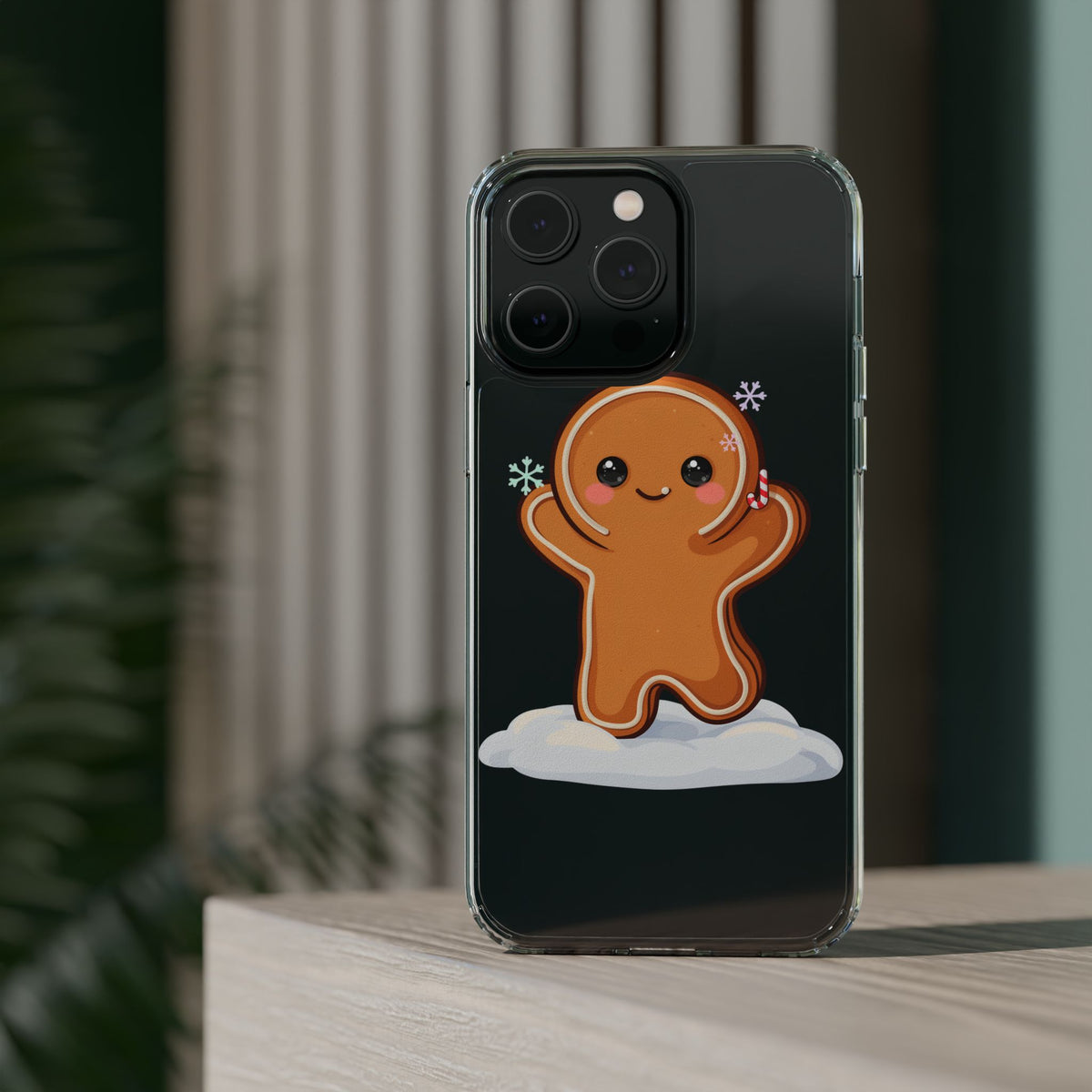 Kawaii Gingerbread Phone Case for Cozy Holiday Fans